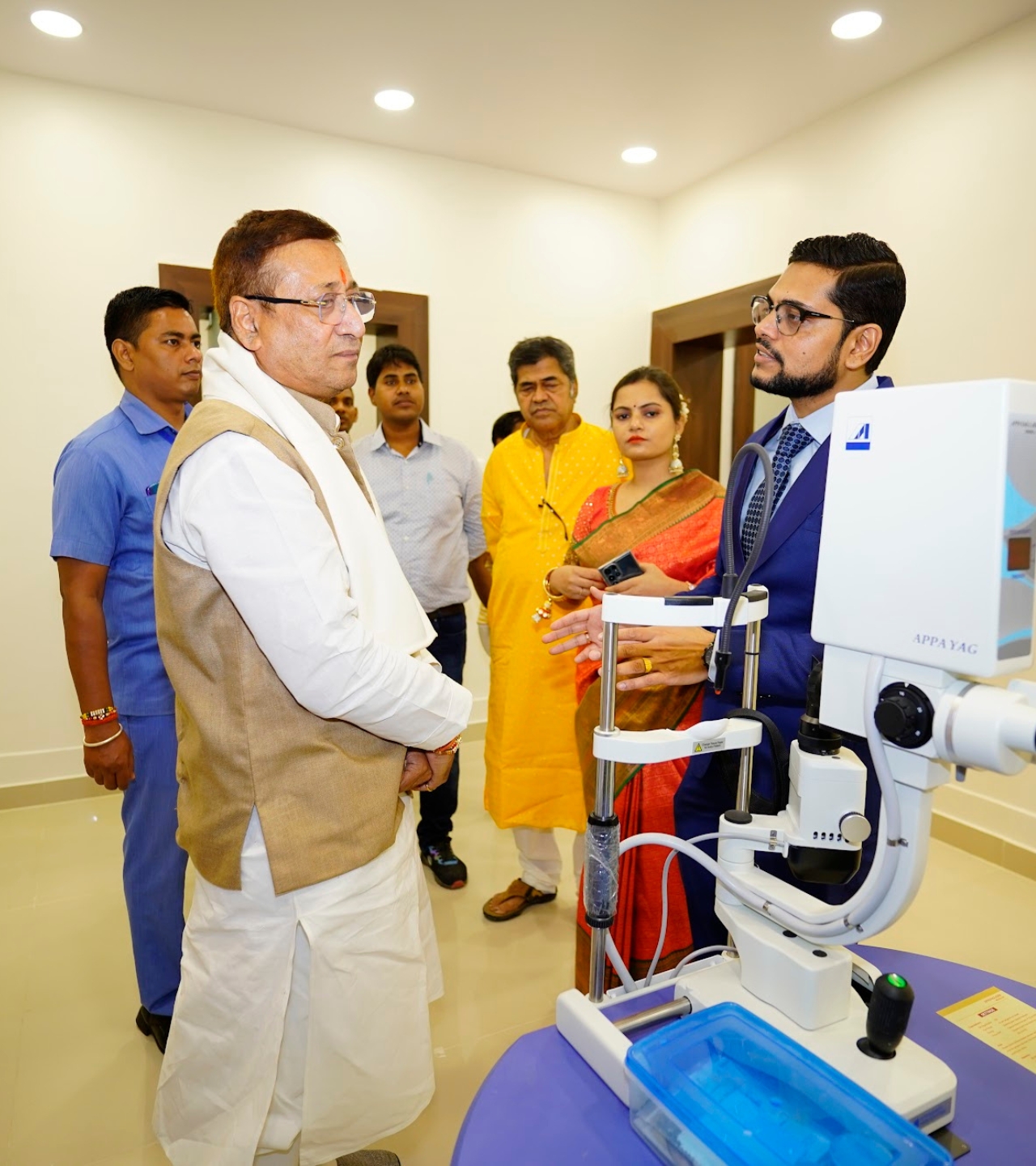 Inside the Shankar Jyoti Netralaya eye care centre